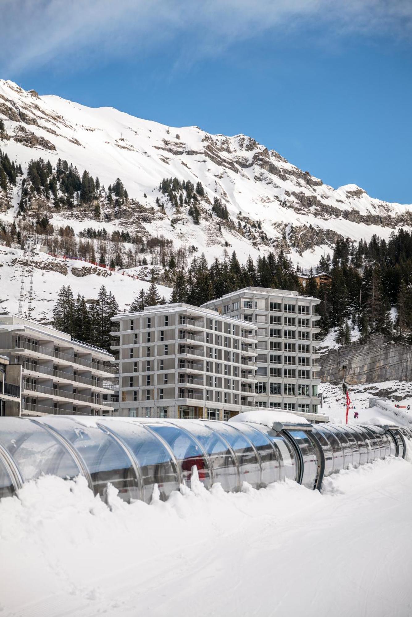 Mgm Hotels & Residences - Hotel Alhena Flaine Exteriör bild